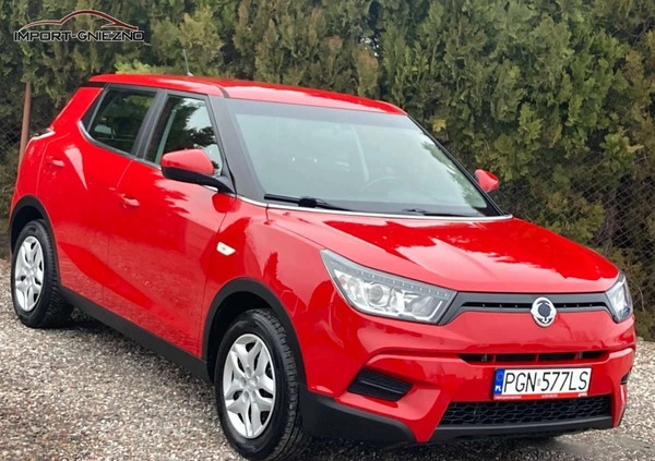 SsangYong Tivoli cena 44900 przebieg: 86000, rok produkcji 2018 z Rajgród małe 277